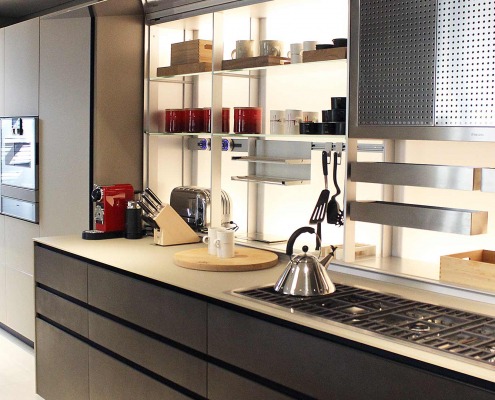 Valcucine continuous worktop